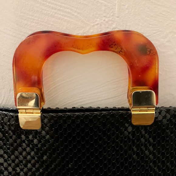 Vintage tortoise designed handle bag - Picture 2 of 4
